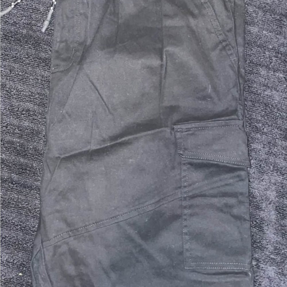Black Cargo Pants